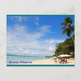 White Beach, Boracay Briefkaart