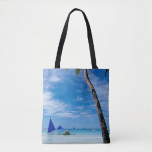 White Beach Boracay, Filipijnen Tote Bag
