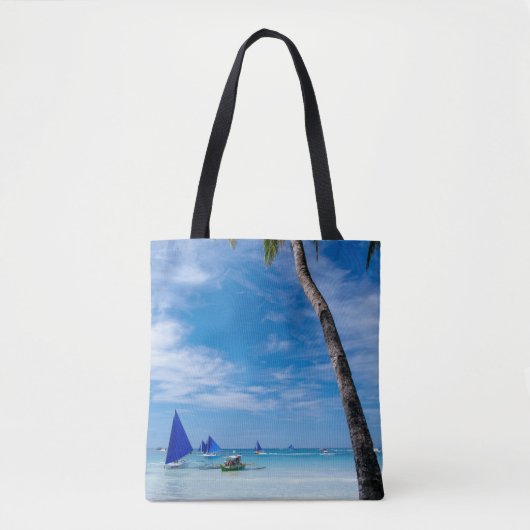 White Beach | Boracay, Filipijnen Tote Bag (Voorkant)