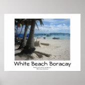 White Beach Boracay Poster (Voorkant)