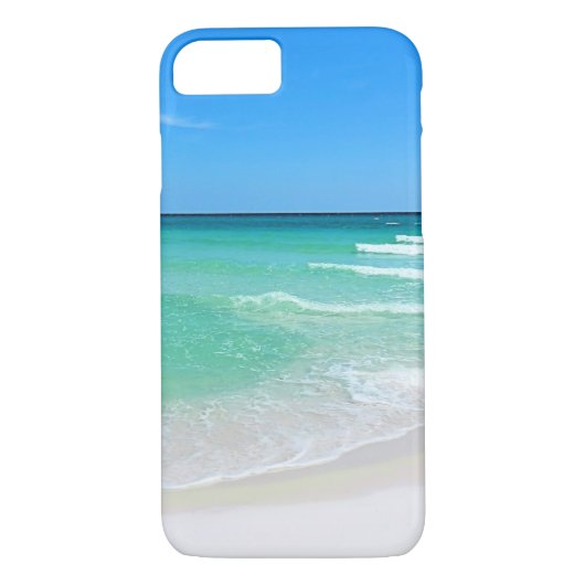 White Beach Case-Mate iPhone Case (Achterkant)