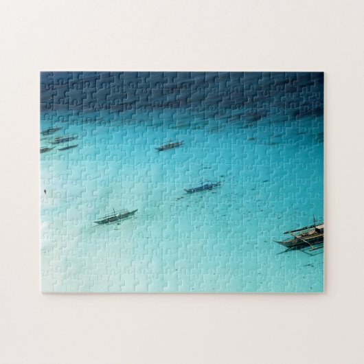 White Beach Legpuzzel (Horizontaal)