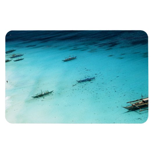 White Beach Magneet (Horizontaal)