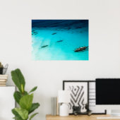 White Beach Poster (Thuiskantoor)