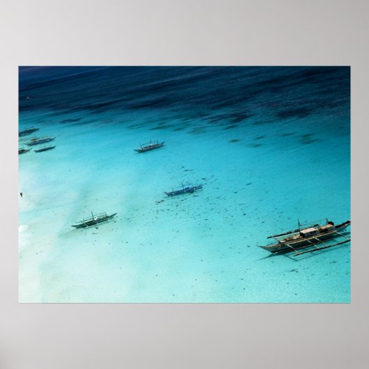 White Beach Poster (Voorkant)