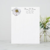 White Beach Roos Coordinating Items Letterhead Briefhoofd Sjabloon (Staand voorkant)