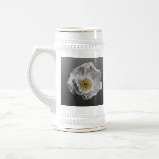 White Beach Roos Stein Bierpul (Links)