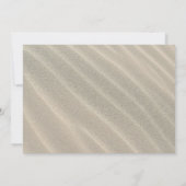 White Beach Sand Schilderachtig vuurtoren Birthday Kaart (Achterkant)