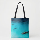 White Beach Tote Bag (Voorkant)