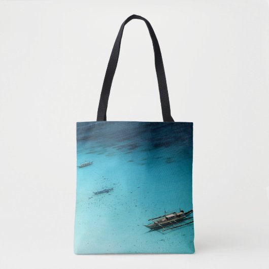 White Beach Tote Bag (Voorkant)