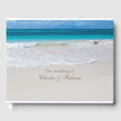 White Beach Weddenschap Book Gastenboek (Voorkant)