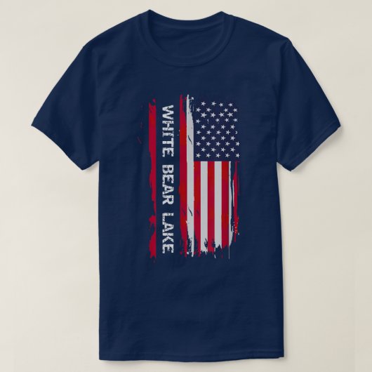 White Bear Lake City T-shirt (Design voorkant)