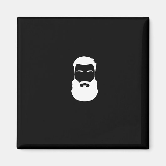 White Beard Magnet (Voorkant)