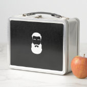 White Beard Metal Lunch Box (In situ)
