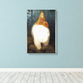 White Beer King Valemon Canvas Afdruk (Insitu (Houten vloer))