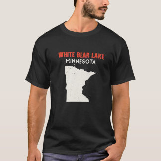 White Beer Lake Minnesota USA State America Travel T-shirt