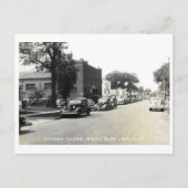 White Beer Lake MN Minnesota Main St. stijl Briefkaart (Voorkant)