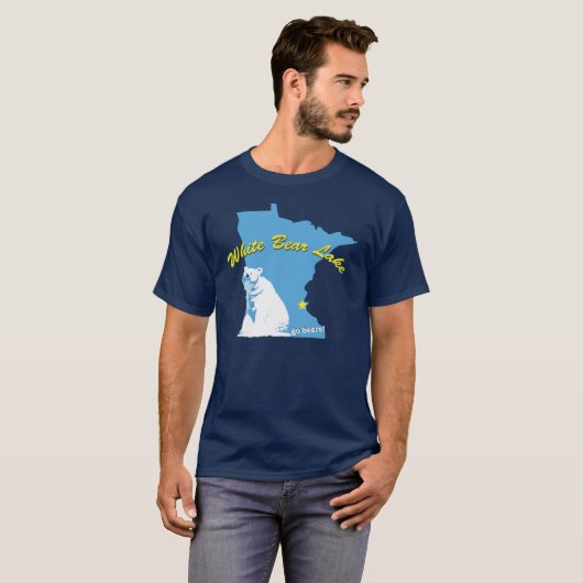 White Beer Lake T-shirt (Voorkant volledig)