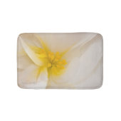 White Begonia Badmat (Voorkant)