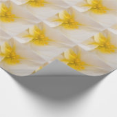 White Begonia Cadeaupapier (Hoek)