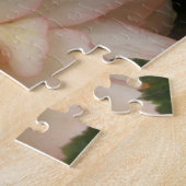 White Begonia Flower Puzzle Legpuzzel (Zijkant)