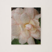 White Begonia Flower Puzzle Legpuzzel (Verticaal)