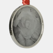 White Begonia Ornament (Rechts)