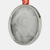 White Begonia Ornament (Links)