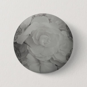 White Begonia Ronde Button 5,7 Cm