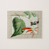 White Bellied Wood Star Hummingbird Puzzle Legpuzzel (Horizontaal)