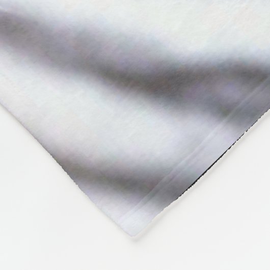 White Bengal Tiger Afbeelding Fleece Deken (Hoek)