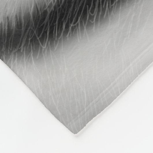 White Bengal Tiger Blue Eyes Fleece Blanket (Hoek)