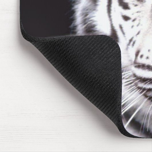 White Bengal Tiger Photography Muismat (Hoek)