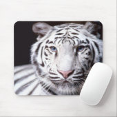 White Bengal Tiger Photography Muismat (Met muis)