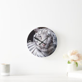 White Bengal Tiger Photography Ronde Klok (Huis)