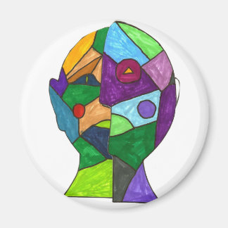 White - Benton K Magneet