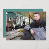 White Best is yet to come Photo Afstuderen Kaart (Voorkant / Achterkant)