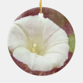 White Bindweed - Wild Perennial Morning Glory Keramisch Ornament (Achterkant)