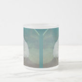 White Bindweed - Wild Perennial Morning Glory Matglas Koffiemok (Center)