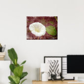 White Bindweed - Wild Perennial Morning Glory Poster (Thuiskantoor)