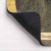 White Birch and Horned Owl Katsuda Yukio bird art Muismat (Hoek)