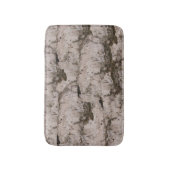 White Birch Bark Badmat (Voorkant Verticaal)