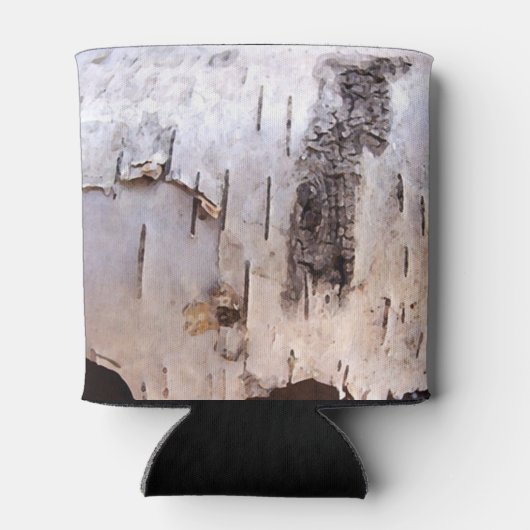 White Birch Bark Blikjeskoeler (Achterkant)