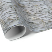 White Birch Bark Cadeaupapier (Rol Hoek)