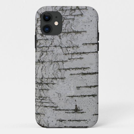 White Birch Bark Case-Mate iPhone Case (Achterkant)