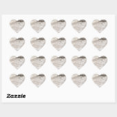 White Birch Bark Hart Sticker (Vel)