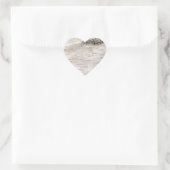 White Birch Bark Hart Sticker (Tas)