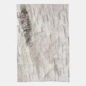 White Birch Bark Theedoek (Verticaal)