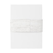 White Birch Look Design Uitnodigingen Wikkel (Achterkant Voorbeeld)