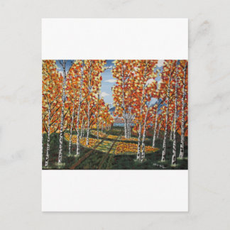 White Birch Reservoir Briefkaart